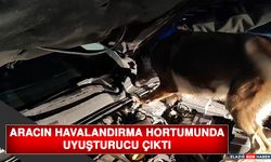 Aracın Havalandırma Hortumunda Uyuşturucu Çıktı