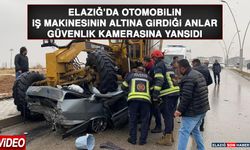 Elazığ’da Feci Kaza Güvenlik Kamerasına Yansıdı