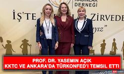 Prof. Dr. Yasemin Açık, KKTC ve Ankara’da TÜRKONFED’i Temsil Etti