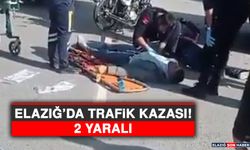 Elazığ’da Trafik Kazası: 2 Yaralı