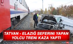 Tatvan - Elazığ Seferini Yapan Yolcu Treni Kaza Yaptı