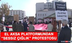 El Aksa Platformundan “Sessiz Çığlık” Protestosu