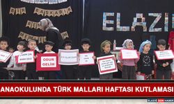 Anaokulunda Türk Malları Haftası Kutlaması