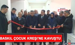 Baskil Çocuk Kreşi’ne Kavuştu