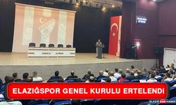 Elazığspor Genel Kurulu Ertelendi