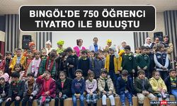 Bingöl'de 750 Öğrenci Tiyatro İle Buluştu