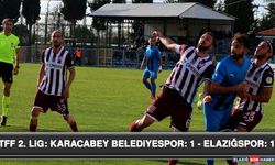 TFF 2. Lig: Karacabey Belediyespor: 1 - Elazığspor: 1