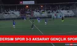 Dersim Spor 3-3 Aksaray Gençlik Spor