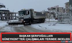 Başkan Şerifoğulları, Güneykent Mahallesindeki Çalışmaları Yerinde İnceledi