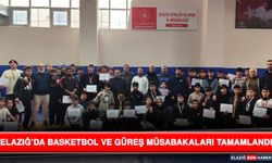 Elazığ’da Basketbol Ve Güreş Müsabakaları Tamamlandı