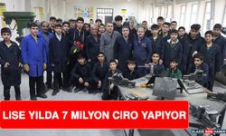 Lise Yılda 7 Milyon Ciro Yapıyor