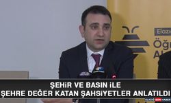 Şehir Ve Basın  İle Şehre Değer Katan Şahsiyetler Anlatıldı