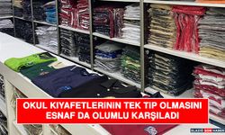 Elazığ’da Okul Kıyafetlerinin Tek Tip Olmasını Esnaf Da Olumlu Karşıladı