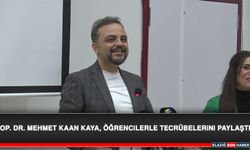 Op. Dr. Mehmet Kaan Kaya, Öğrencilerle Tecrübelerini Paylaştı