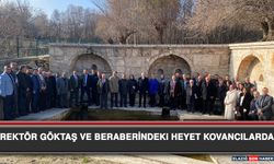 Rektör Göktaş Ve Beraberindeki Heyet Kovancılarda