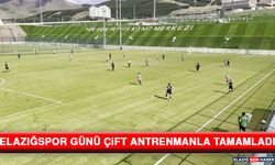 Elazığspor Günü Çift Antrenmanla Tamamladı