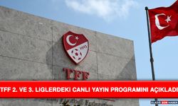 TFF 2. Ve 3. Liglerdeki Canlı Yayın Programını Açıkladı