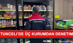 Tunceli’de Üç Kurumdan Denetim