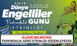 Elazığ Belediyesi, Farkındalık Günü Etkinliği Düzenleyecek