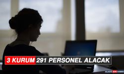 3 Kurum 291 Personel Alacak