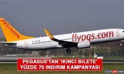 Pegasus'tan 'İkinci Bilete' Yüzde 70 İndirim Kampanyası