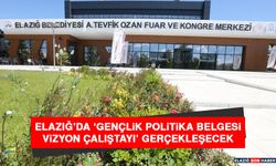 Elazığ’da ‘Gençlik Politika Belgesi Vizyon Çalıştayı’ Gerçekleşecek