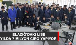 Elazığ’daki Lise Yılda 7 Milyon Ciro Yapıyor