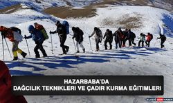 Hazarbaba'da Dağcılık Teknikleri ve Çadır Kurma Eğitimleri