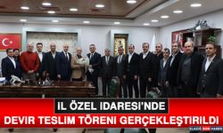 İl Özel İdaresi’nde Devir Teslim Töreni Gerçekleştirildi