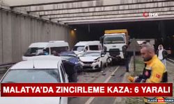 Malatya’da Zincirleme Kaza: 6 Yaralı