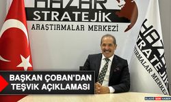 Başkan Çoban’dan Teşvik Açıklaması