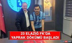 23 Elazığ FK’da Yaprak Dökümü Başladı