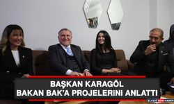 Başkan Karagöl, Bakan Bak’a Projelerini Anlattı