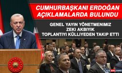 Cumhurbaşkanı Erdoğan Açıklamalarda Bulundu