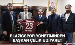 Elazığspor Yönetiminden Başkan Çelik’e Ziyaret