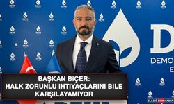 Başkan Biçer: Halk Zorunlu İhtiyaçlarını Bile Karşılayamıyor