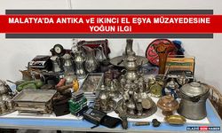 Malatya'da Antika Ve İkinci El Eşya Müzayedesine Yoğun İlgi