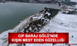 Cip Baraj Gölü'nde Kışın Mest Eden Güzelliği