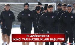 Elazığspor’da İkinci Yarı Hazırlıkları Başlıyor