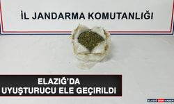 Elazığ’da Uyuşturucu Ele Geçirildi