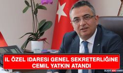 İl Özel İdaresi Genel Sekreterliğine Cemil Yatkın Atandı