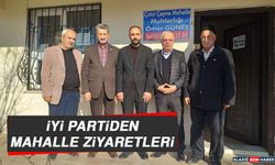 İYİ Partiden Mahalle Ziyaretleri