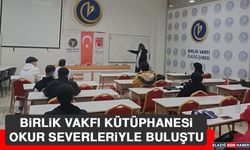 Birlik Vakfı Kütüphanesi Okur Severleriyle Buluştu