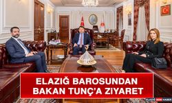 Elazığ Barosundan Tunç’a Ziyaret