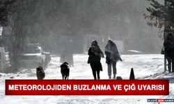 Meteorolojiden Buzlanma ve Çığ Uyarısı