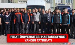 Fırat Üniversitesi Hastanesi’nde Yangın Tatbikatı