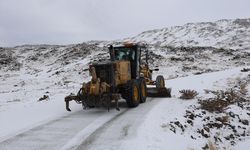 Erzurum, Iğdır ve Ardahan'da 153 yerleşim yerine kar nedeniyle ulaşım sağlanamıyor