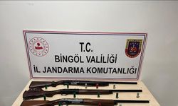 Bingöl’de 4 adet av tüfeği ele geçirildi