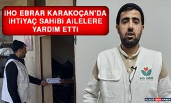 İHO EBRAR Karakoçan’da İhtiyaç Sahibi Ailelere Yardım Etti