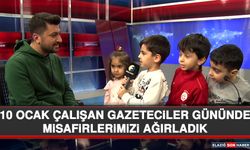 10 Ocak Çalışan Gazeteciler Gününde Misafirlerimizi Ağırladık